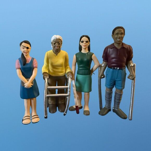 Lakeshore Learning Creative Minds Friends With Diverse Abilities 5" Figures A7 - Picture 1 of 9